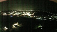 Archiv Foto Webcam Panorama über Saarbrücken und das Schloss Halberg 01:00