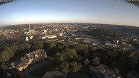 Archiv Foto Webcam Panorama über Saarbrücken und das Schloss Halberg 00:00