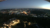 Archiv Foto Webcam Panorama über Saarbrücken und das Schloss Halberg 03:00