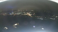 Archiv Foto Webcam Panorama über Saarbrücken und das Schloss Halberg 23:00