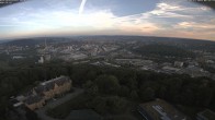 Archiv Foto Webcam Panorama über Saarbrücken und das Schloss Halberg 05:00