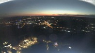 Archiv Foto Webcam Panorama über Saarbrücken und das Schloss Halberg 21:00