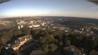 Archiv Foto Webcam Panorama über Saarbrücken und das Schloss Halberg 06:00