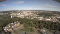 Archiv Foto Webcam Panorama über Saarbrücken und das Schloss Halberg 09:00