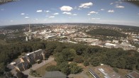 Archiv Foto Webcam Panorama über Saarbrücken und das Schloss Halberg 11:00