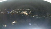 Archiv Foto Webcam Panorama über Saarbrücken und das Schloss Halberg 23:00