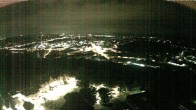 Archiv Foto Webcam Panorama über Saarbrücken und das Schloss Halberg 03:00
