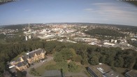 Archiv Foto Webcam Panorama über Saarbrücken und das Schloss Halberg 09:00