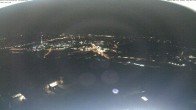 Archiv Foto Webcam Panorama über Saarbrücken und das Schloss Halberg 23:00