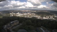 Archiv Foto Webcam Panorama über Saarbrücken und das Schloss Halberg 09:00