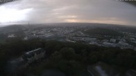 Archiv Foto Webcam Panorama über Saarbrücken und das Schloss Halberg 19:00