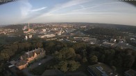 Archiv Foto Webcam Panorama über Saarbrücken und das Schloss Halberg 06:00