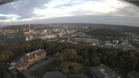 Archiv Foto Webcam Panorama über Saarbrücken und das Schloss Halberg 05:00