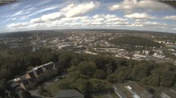 Archiv Foto Webcam Panorama über Saarbrücken und das Schloss Halberg 13:00