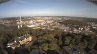 Archiv Foto Webcam Panorama über Saarbrücken und das Schloss Halberg 08:00