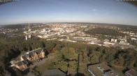 Archiv Foto Webcam Panorama über Saarbrücken und das Schloss Halberg 09:00