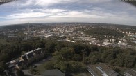 Archiv Foto Webcam Panorama über Saarbrücken und das Schloss Halberg 13:00