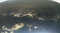 Archiv Foto Webcam Panorama über Saarbrücken und das Schloss Halberg 19:00