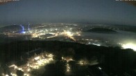 Archiv Foto Webcam Panorama über Saarbrücken und das Schloss Halberg 06:00