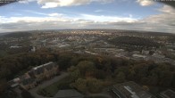 Archiv Foto Webcam Panorama über Saarbrücken und das Schloss Halberg 13:00