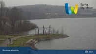 Archived image Webcam Lake Bostalsee - View West Bank 14:00