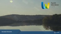 Archived image Webcam Lake Bostalsee - View West Bank 07:00