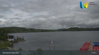 Archived image Webcam Lake Bostalsee - View West Bank 14:00