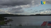Archived image Webcam Lake Bostalsee - View West Bank 18:00