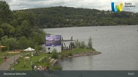 Archived image Webcam Lake Bostalsee - View West Bank 14:00