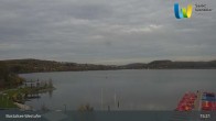 Archived image Webcam Lake Bostalsee - View West Bank 14:00