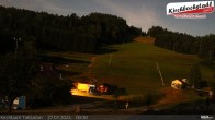 Archived image Webcam View at the lift in the Schidorf Kirchbarch, Austrian Waldviertel 23:00