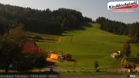 Archived image Webcam View at the lift in the Schidorf Kirchbarch, Austrian Waldviertel 23:00