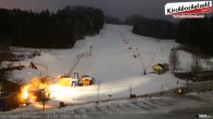 Archived image Webcam View at the lift in the Schidorf Kirchbarch, Austrian Waldviertel 03:00