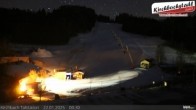 Archived image Webcam View at the lift in the Schidorf Kirchbarch, Austrian Waldviertel 23:00