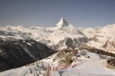 Archiv Foto Webcam Zermatt - Sunnega 23:00