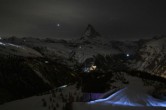 Archiv Foto Webcam Zermatt - Sunnega 23:00