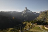 Archiv Foto Webcam Zermatt - Sunnega 23:00