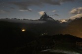 Archiv Foto Webcam Zermatt - Sunnega 23:00