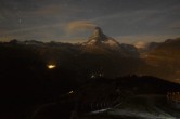 Archiv Foto Webcam Zermatt - Sunnega 23:00