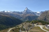 Archiv Foto Webcam Zermatt - Sunnega 13:00