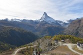 Archiv Foto Webcam Zermatt - Sunnega 13:00