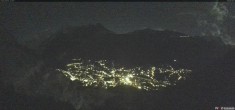 Archived image Webcam Cemetery Zermatt 22:00