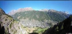 Archived image Webcam Cemetery Zermatt 10:00