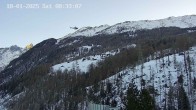 Archiv Foto Webcam Heliport Zermatt 07:00