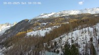 Archiv Foto Webcam Heliport Zermatt 09:00