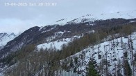 Archiv Foto Webcam Heliport Zermatt 19:00