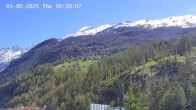 Archiv Foto Webcam Heliport Zermatt 09:00