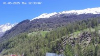 Archiv Foto Webcam Heliport Zermatt 11:00