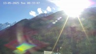 Archiv Foto Webcam Heliport Zermatt 07:00