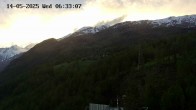 Archiv Foto Webcam Heliport Zermatt 05:00
